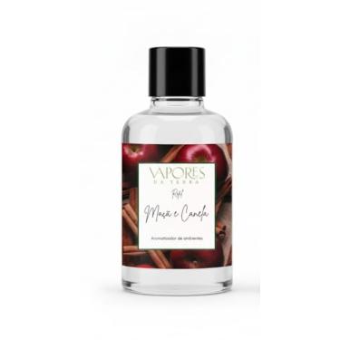 Imagem de Vapores da Terra Aromatizador de Ambiente Refil, Fragrância Maçã e Canela, Líquido, 500ml (500ml)