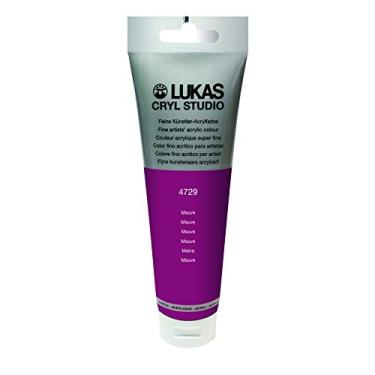 Imagem de Lukas Cryl Studio Artist Acrylics - Qualidade profissional, tintas de secagem rápida - Mauve tubo de 125 ml