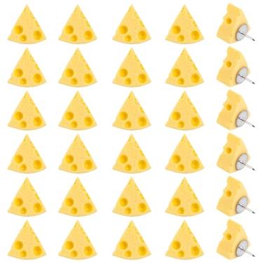 Imagem de Framendino, Pacote com 30 alfinetes decorativos para polegar, para quadro de cortiça, faça você mesmo