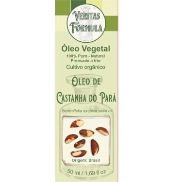 Imagem de Óleo Vegetal de Castanha-do-Pará Prensado a Frio – 100% Puro e Natural | Rico em Selênio e Ômega 6 e 9 | Vegano | Pele, Cabelos e Corpo – 50ml | Origem: Brasil
