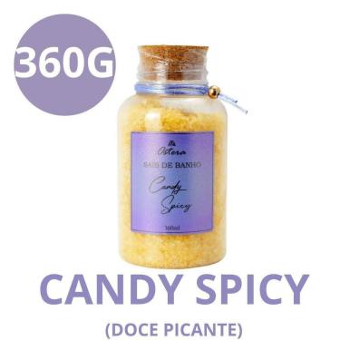 Imagem de Sais Banho Candy Spicy 360G Banheira Hidro Ofurô Spa