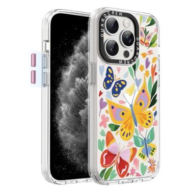 Imagem de GuardCrew Capa para iPhone 15 Pro Max, [proteção contra quedas de grau militar de 3,5 m à prova de colisão] [antiamarelamento e antidescasca] capa de telefone fina à prova de choque transparente TPU