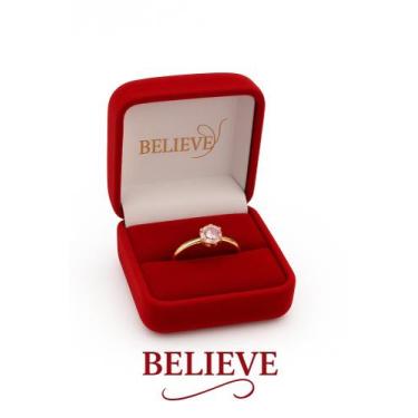 Imagem de Anel solitário 1,5mm turmalina rosa é a pedra do amor, da compaixão e 