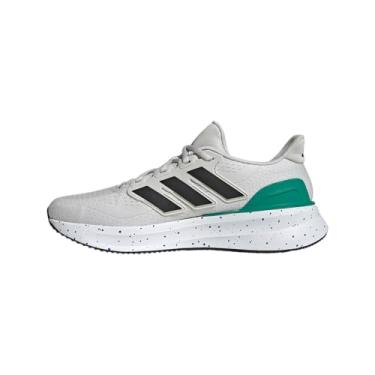 Imagem de adidas Tênis de corrida masculino Ultrabounce 5, Cinza/preto/verde, 44