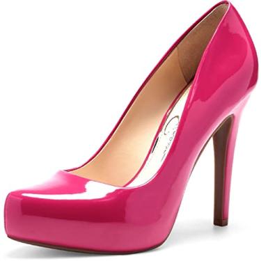 Imagem de Jessica Simpson Sapato plataforma Parisah feminino, Perfeitamente rosa, 7