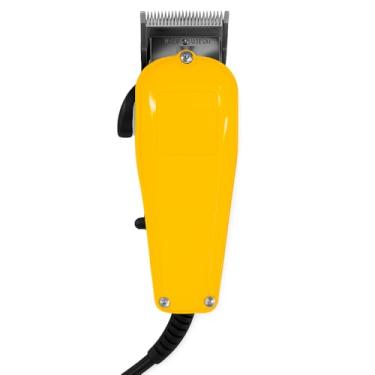 Imagem de Genérico Kit Máquina de Cabelo e Barba Profissional, Aparador Facial Sem Fio, Plástico ABS, Rosa, com Pentes e Tesoura, Bateria Recarregável, Portátil