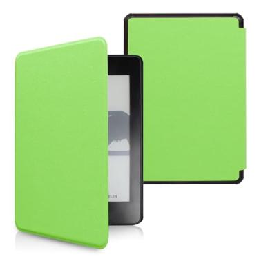 Imagem de Yzlvigrous Capa de Padrão Cruzado para Kindle Paperwhite 7/6/5ª Geração 2015/2013/2012, Capa Ultra Slim com Sono e Acordamento Automático, Modelo: DP75SDI/EY21