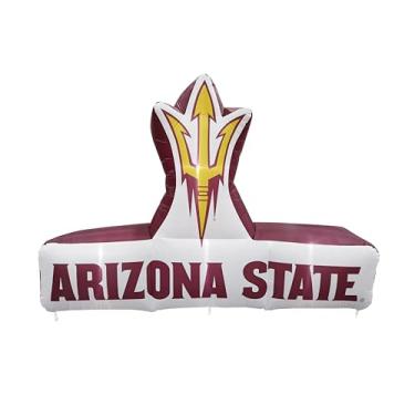 Imagem de FANMATS Mascote inflável NCAA Arizona State Sun Devils - Display inflável autoinflável, ventilador e cordões embutidos, logotipo oficial da equipe – mostre seu espírito durante todo o ano