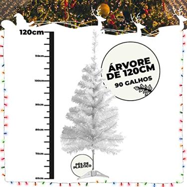 Imagem de Árvore de Natal VERDE com 120 unidadesGalhos – Árvore de Natal de alta qualidade – monte uma decoração deslumbrante e durável