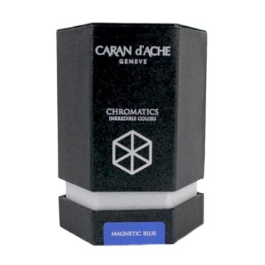 Imagem de Caran D'Ache Chromatics Tinta Para Caneta Tinteiro, Azul (Magnetic Blue), 50 ml