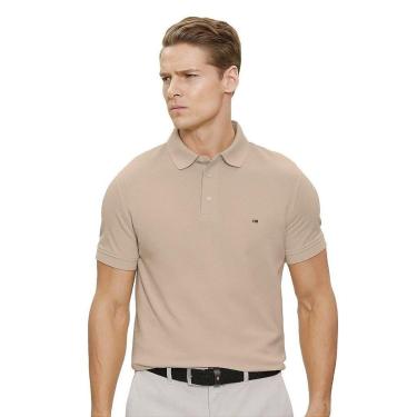Imagem de Camisa Polo Tommy Hilfiger Tech Piquet Regular Caqui-Masculino