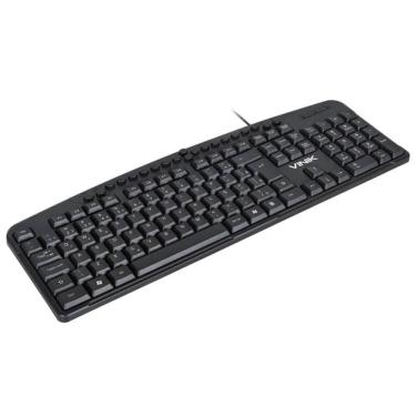 Imagem de Teclado Usb Multimidia Dynamic 107 +20 Teclas Multi. Abnt2 Resis. à água Preto - Dt141