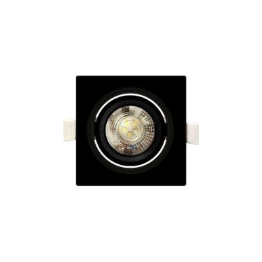 Imagem de Spot De Embutir De Led Taschibra Alltop Mr16 Quadrado 5w Bivolt Preto Preto 3000k Luz Amarela 15090330