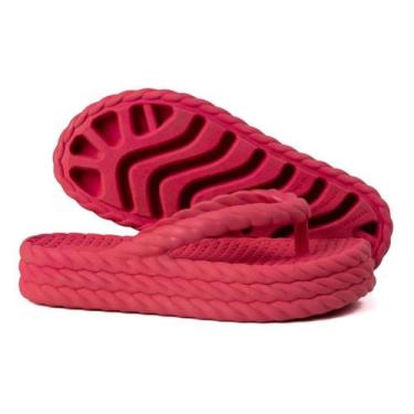 Imagem de Sandalia Chinelo Feminino Ortopédico Plataforma Ultra Confortável Maci