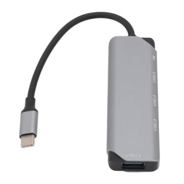 Imagem de aqxreight Hub USB C para USB 4 Portas Hub de Dados Ultrafino 3xUSB2.0 1xUSB3.0 C 5W Carregamento Suporta 4 Portas Simultaneamente para para Linux 2 6 14 Superior para OS 8