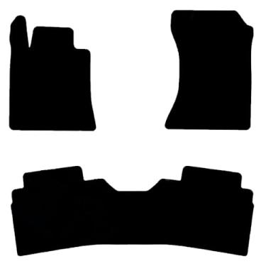 Imagem de Tapetes de carro para Nissan Altima 2019-2026, tapete preto de nylon para todos os climas à prova d'água conjunto de almofadas para pés