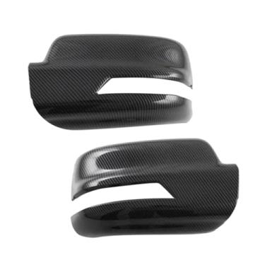 Imagem de RAGBUSCLE Capa de espelho retrovisor, tampa do espelho lateral retrovisor do carro, acessório de tampas de espelhos, compatível com Dodge Ram 1500 TRX 2023-2025, 2 peças