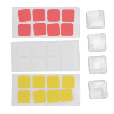 Imagem de GOWENIC 4pcs Teclas de Camada Dupla, Teclas de Substituição de Teclado Mecânico ABS PC Com Tampa Transparente, para Interruptores de Teclado Mecânico Tipo Cruzado (Branco)