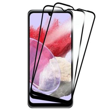 Imagem de 2 Películas de Vidro Temperado 3D Full Cover para Samsung Galaxy M34, Proteção Total da Tela, Anti-impacto, 9H, Transparente