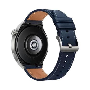 Imagem de Pulseira De Couro Unissex 20mm 22mm Para Amazfit Active 2 GTS 4 Mini 3