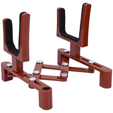 Imagem de LiebeWH Suporte de Violino Dobrável Portátil Profissional, Plástico, Design Compacto, ótima Estabilidade, Ideal para Amantes de Música e Violinistas