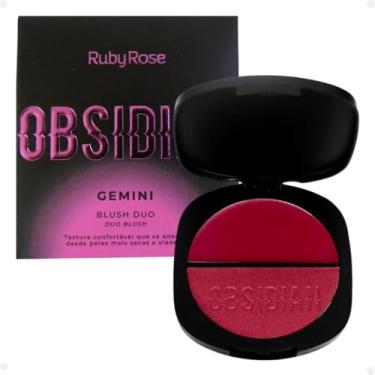 Imagem de Blush Duo Obsidian Gemini Ruby Rose OG06