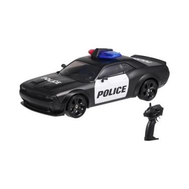 Imagem de Carro De Polícia 4WD Para Crianças Com Controle Remoto E Luzes, 3 Bate