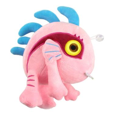 Imagem de Brinquedo de boneca de pelúcia WoW Murloc Pink 20 cm Soft Cuddle para crianças