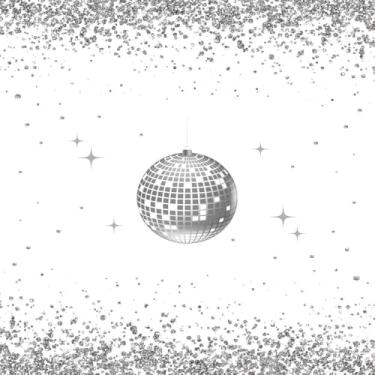 Imagem de Cartões de nome para mesa de discoteca, prata, para homens, mulheres, crianças, decorações de festa de aniversário, lembrancinhas de chá de bebê, chá de panela, mesa de festa