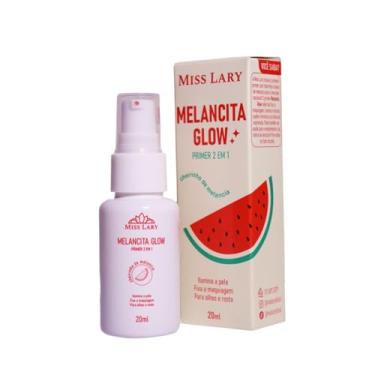 Imagem de Primer 2 em 1 Melancita Glow - Fixador de Maquiagem, Iluminador e Hidratante - Miss Lary
