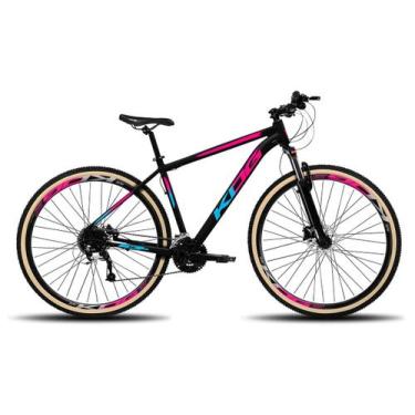 Imagem de Bike Feminina 29 KOG 27 Marcha Shimano Hidráulico K7 Trava, Preto, Ros
