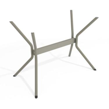 Imagem de Base de Metal Mesa Loire 80,5 x 105 x 60 cm Nickel