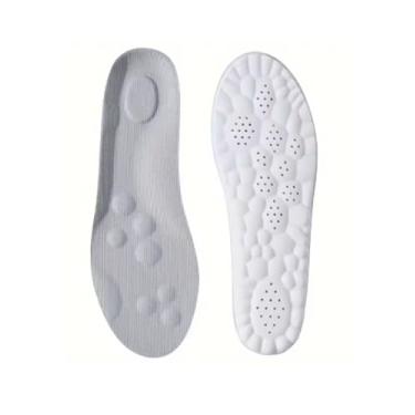 Imagem de Palmilha Ortopédica Confort Recortável, Suporte Anatômico Ventilado, Macia, Alta Elasticidade, para Uso Diário (35 a 39)