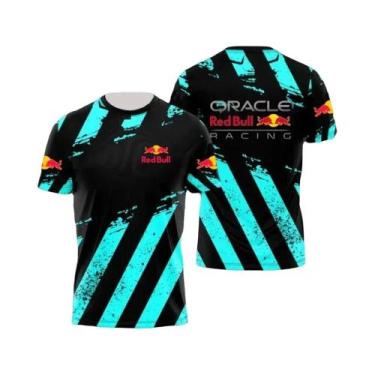 Imagem de Camiseta Masculina Red Bull De Verão Para Esportes Radicais, Camiseta 
