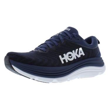 Imagem de Hoka ONE ONE Gaviota 5 Tênis masculino, Varsity azul marinho/branco, 42