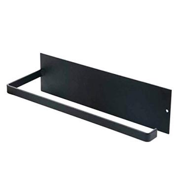 Imagem de 3FLQOOPP Suporte de toalha de rolo de papel autoadesivo, gancho de tecido, rack sem pregos, suporte de papel para armário (cor: D) (D) (D)