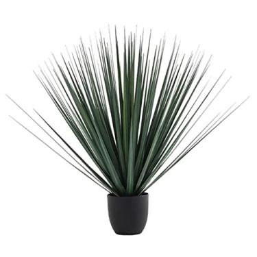 Imagem de SLGGPJBU Plantas falsas planta artificial interior árvore artificial planta verde vaso árvore falsa para escritório casa jardim decoração moderna casa sala de estar casa plantas artificiais interior