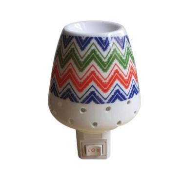 Imagem de Mini Luminária Abajur De Tomada 2 Estágios C/ Difusor Bivolt - Rio Tij