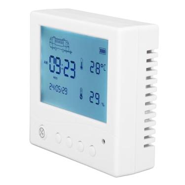 Imagem de SPYMINNPOO de Nivelamento de RV Sem Fio, ABS Com Display de Temperatura e Umidade, Nivelador Digital de Fácil Instalação para Motorhomes e Reboques