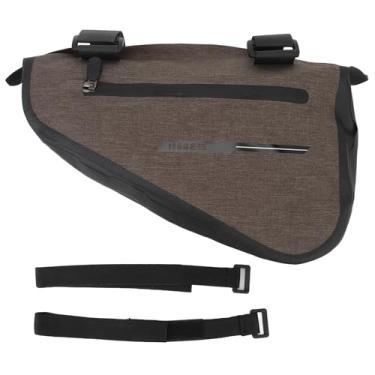 Imagem de CUOFYUNL Bicicleta Triângulo Quadro Bolsa Multiuso À Prova D 'Água TPU Bolsos Dupla Face Bolsa Triângulo de Grande Capacidade para Bicicleta de Estrada de Montanha