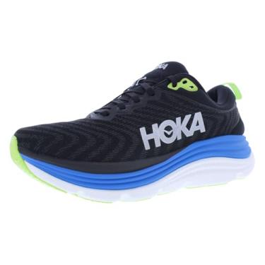 Imagem de HOKA ONE ONE Gaviota 5 Tênis masculino, Preto/Cobalto Elétrico, 44