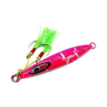 Imagem de Isca De Pesca Luminosa De Metal 50g 100g Para Bass E Kingfish, Pesca E