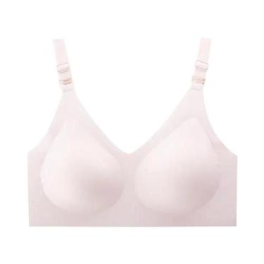 Imagem de Sutiã Sem Costura E Sem Fio Para Mulheres, Confortável, Em Cor Jelly, 