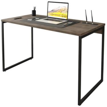 Imagem de Mesa Para Escritorio Estilo Industrial 120x75 cm 133160 Castanho Mobel