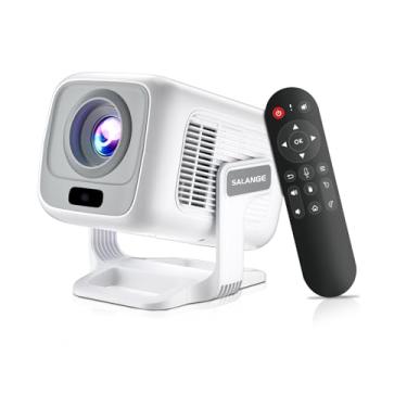 Imagem de [Foco automático/alcance curto] Projetor nativo 1080p 4K, mini projetores com Wi-Fi e Bluetooth 5.4, aplicativos integrados, projetor de filmes ao ar livre, proyector portátil HY260Max (atualização
