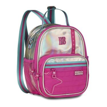 Imagem de Bolsa Térmica Holográfica Alça 2 em 1 Lancheira Rebecca Bonbon, Rosa