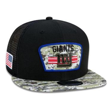 Imagem de BONÉ NEW ERA 950 NEW YORK GIANTS SALUTE TO SERVICE PRETO CAMO-Masculino
