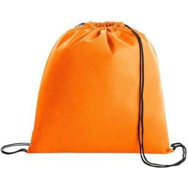 Imagem de Kit 5x Mochilas tipo Saco Gym Sack em TNT Premium 37x41cm Cute TopGet-Unissex