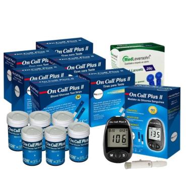 Imagem de Monitor De + 300 Tiras De + 100 Lancetas