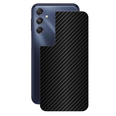 Imagem de Película para Samsung Galaxy M34 5G - Traseira de Fibra de Carbono Preta - Gshield